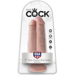 KING COCK - DOUBLE PÃNÃTRATION 20,3 CM